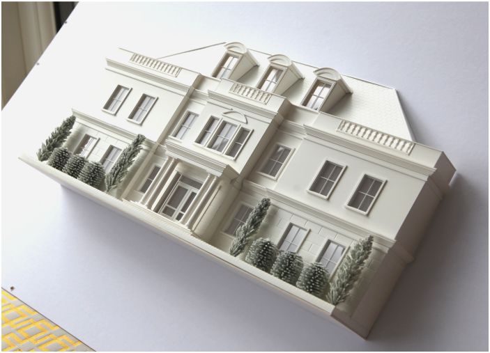 Scale on sale model house