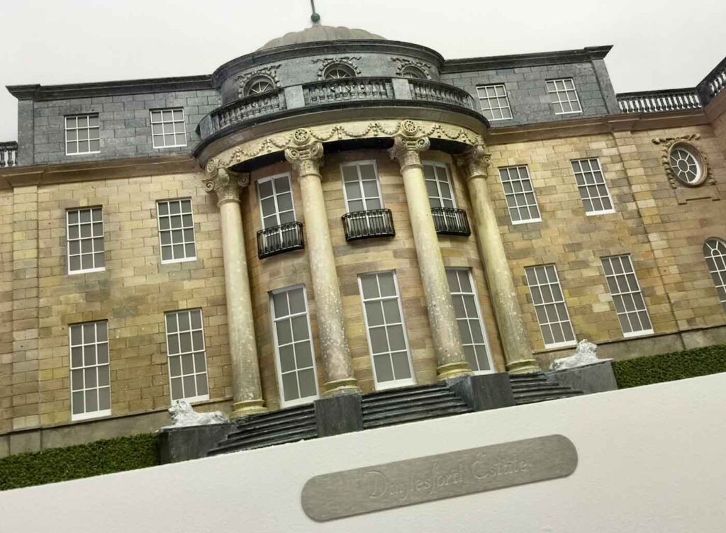 Bamford Estate miniature model houses from Little House London