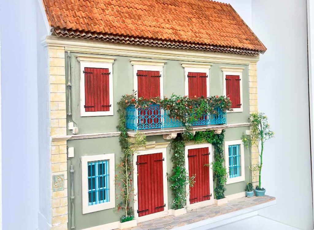 Fishermans House building miniature model houses from Little House London