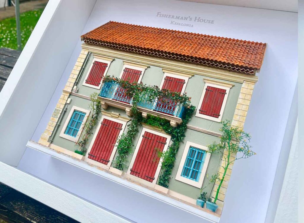 Fishermans House building miniature model houses from Little House London