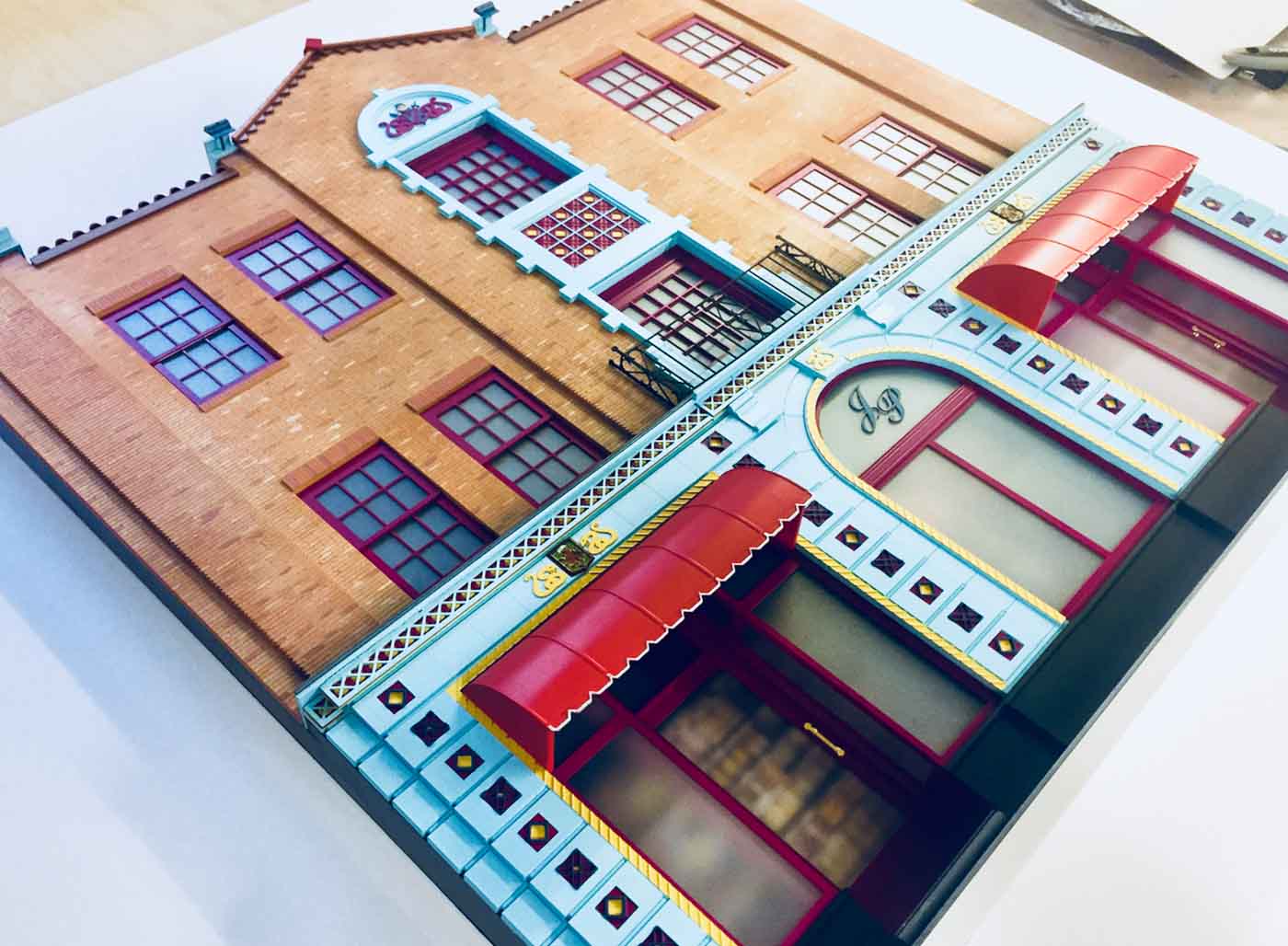 Michigan Architectural miniature model houses from Little House London