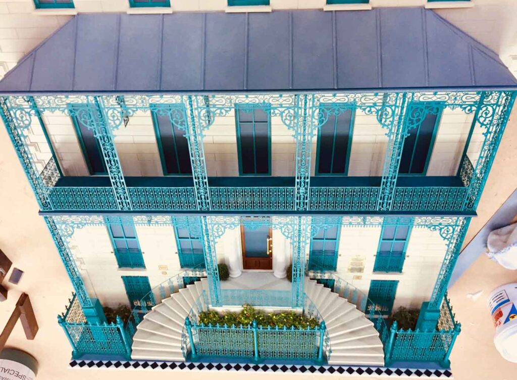 New Orleans Architectural miniature model houses from Little House London