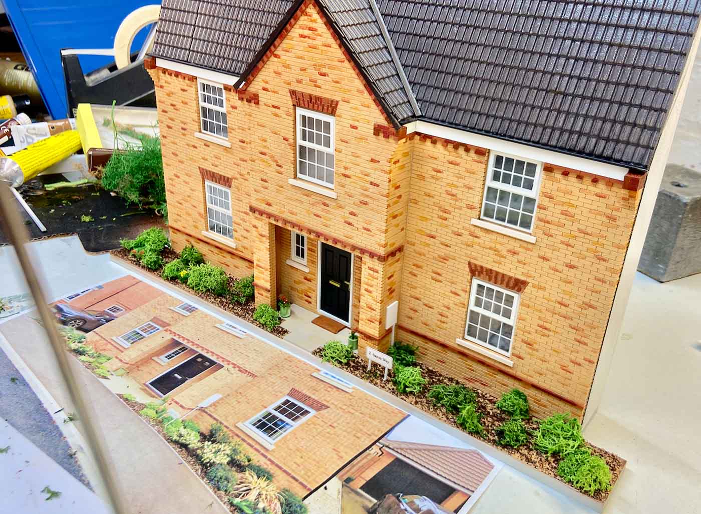 Miniature model houses from Little House London