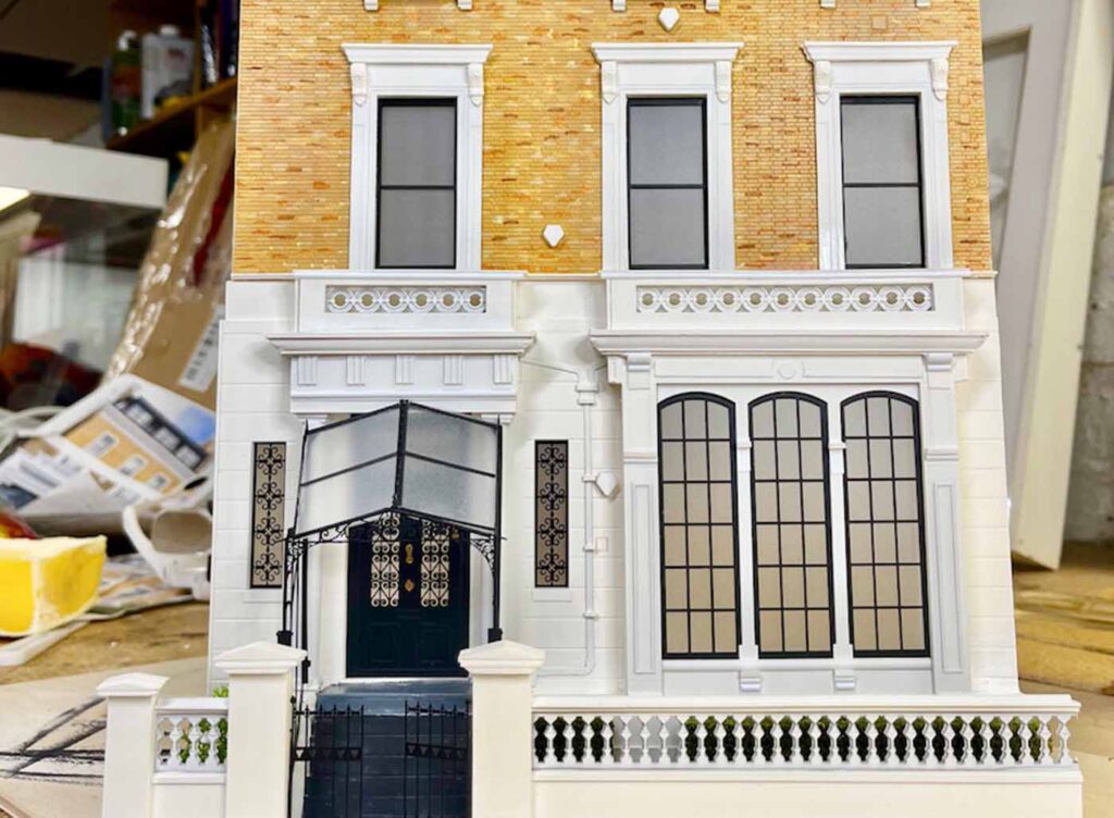 Miniature model houses from Little House London