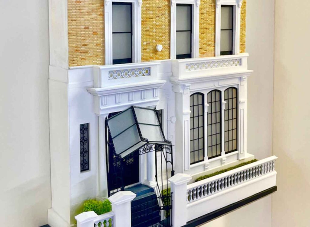 Miniature model houses from Little House London